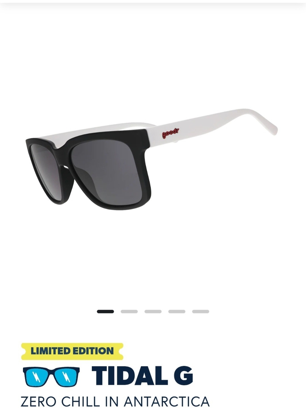 Tidal G Limited Edition Black & White Sunglasses